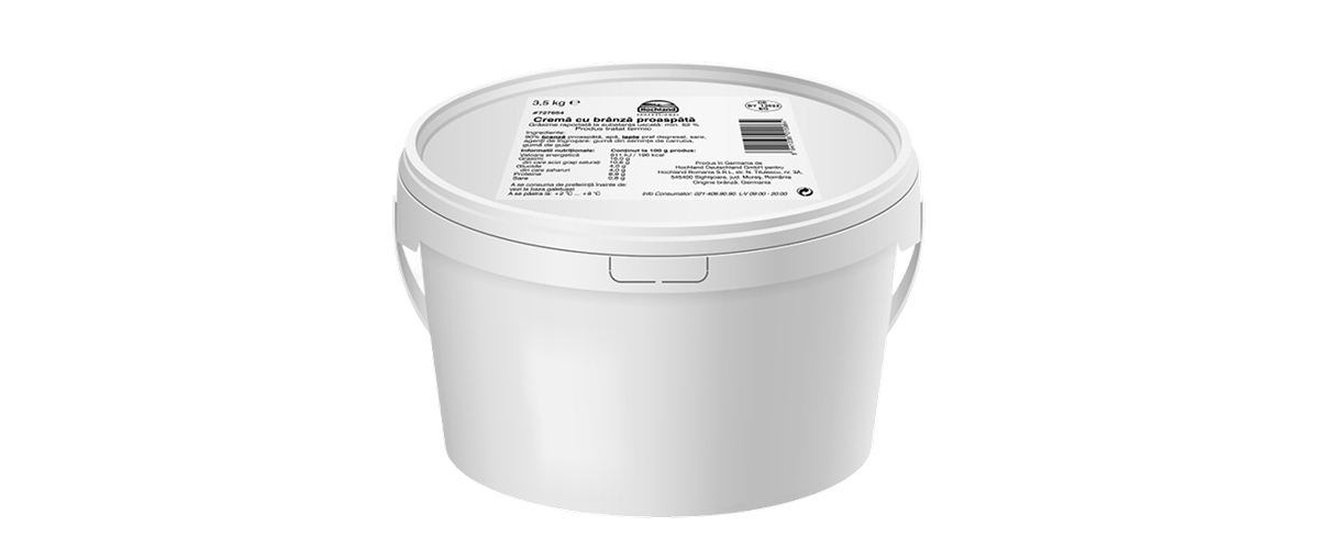 Cremă de brânză proaspătă 3,5 kg
